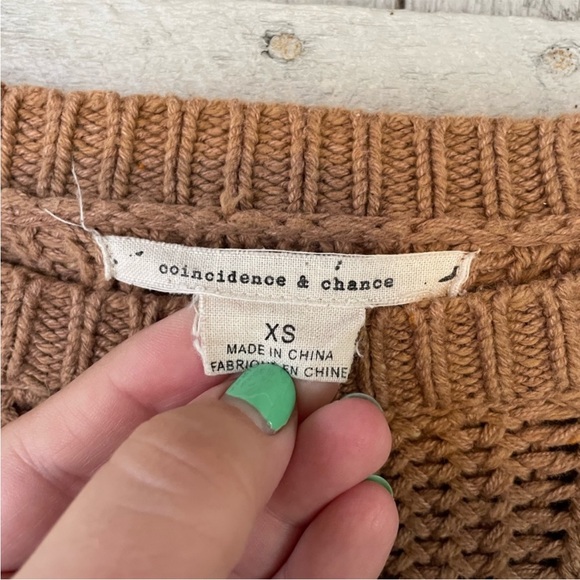 Anthropologie Coincidence and Chance Knit Sweater - Picture 2 of 5